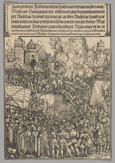 Expulsion des Hongrois, planche 13 des Scènes historiques de la vie de l