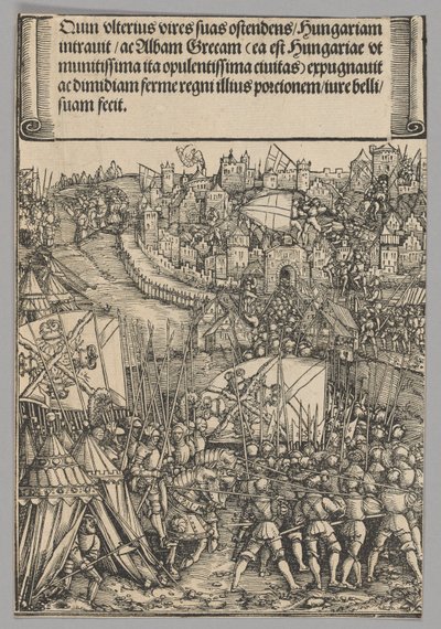 Campagne hongroise, planche 14 de Scènes historiques de la vie de l