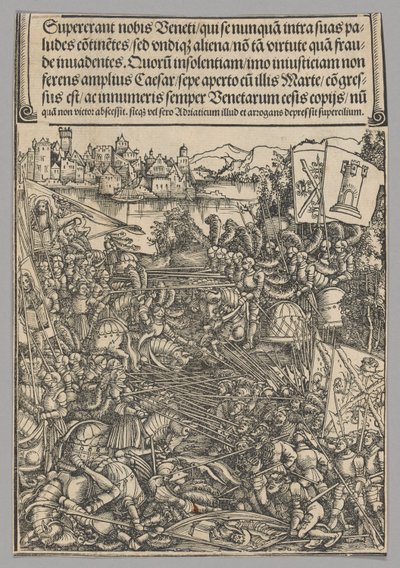 Guerre avec Venise, planche 21 des Scènes historiques de la vie de l
