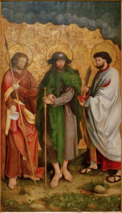 Trois apôtres - Hans Strüb
