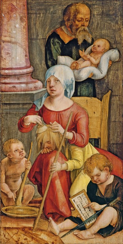 Marie Salomé et sa famille, 1515 - Hans Suess Kulmbach