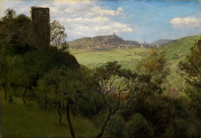 Vue sur Falkenstein dans le Taunus - Hans Thoma