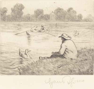 Excursion calme - Hans Thoma