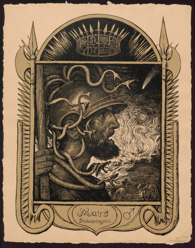 « Mars Jahrersregent ». Mars, souverain de l
