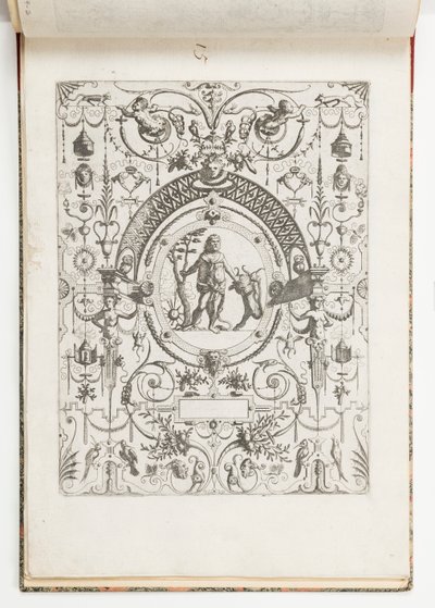 Planche 15, de Grotteßco in diverßche manieren (Divers grotesques) - Hans Vredeman de Vries