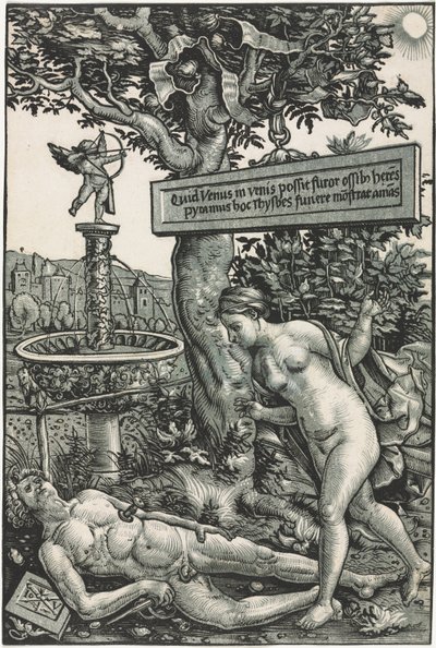 Pyrame et Thisbé, vers 1510 - Hans Wechtlin