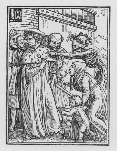 La Danse Macabre de Holbein : Le Duc - Hans after Holbein the Younger