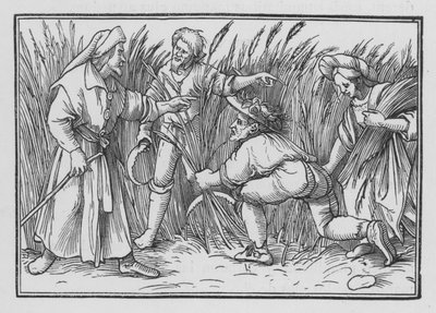 Ruth Glane dans les Champs de Boaz, Ruth II, 5 - Hans after Holbein the Younger