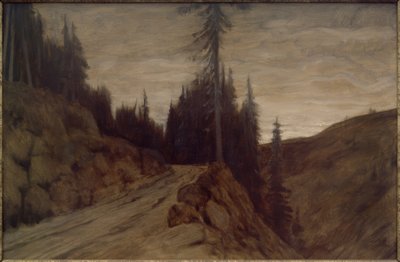 Épicéas au crépuscule - Hans am Ende