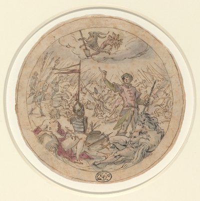 Allégorie sur les guerres turques - Hans von Aachen
