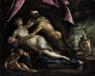 Pan et Séléné - Hans von Aachen