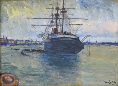 Hans von Bartels - Trois-mâts au port - Hans von Bartels