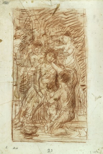 Die Toilette - Hans von Marées