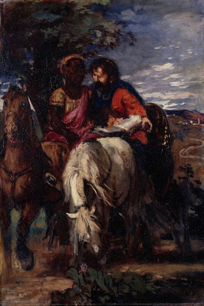 Philippe et le chambellan - Hans von Marées