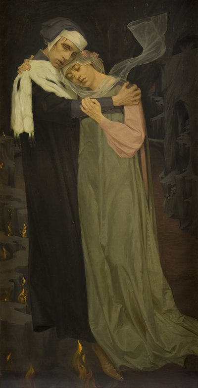 Paolo et Francesca - Harald Slott Møller