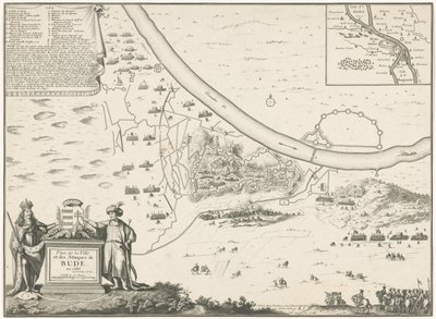 Plan de Buda, 1686 - Harmanus van Loon