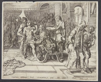 La circoncision de Sichem - Harmen Jansz. Muller