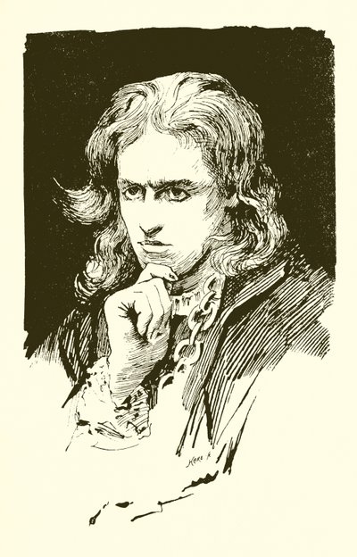 Hamlet, contemplant - Harold Copping