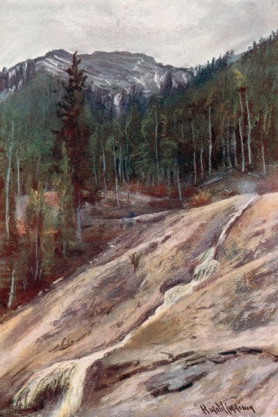 Source thermale de soufre, Banff - Harold Copping