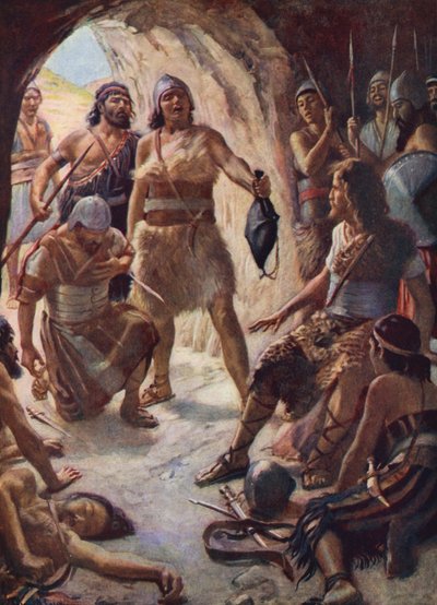 Ancien Testament : Les trois vaillants de David - Harold Copping