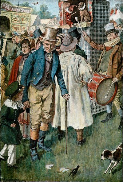 Tom et Benjy à la foire - Harold Copping