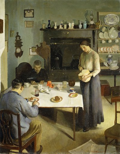 La table à thé - Harold Harvey