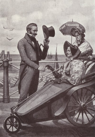 Illustration pour Vanity Fair de William Makepeace Thackeray (lithographie) - Harold Hume Piffard