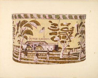 Boîte à chapeau - "Castle Garden" - Harold Merriam