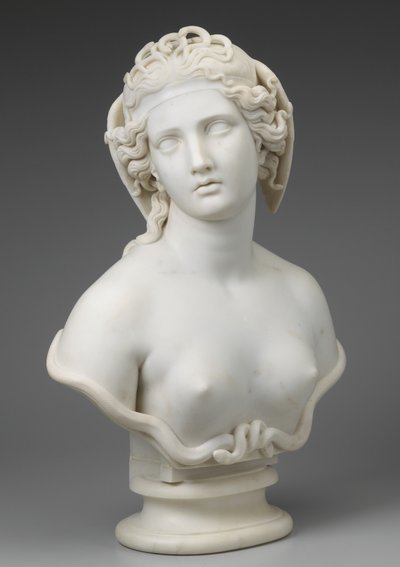 Méduse, vers 1854 - Harriet Goodhue Hosmer
