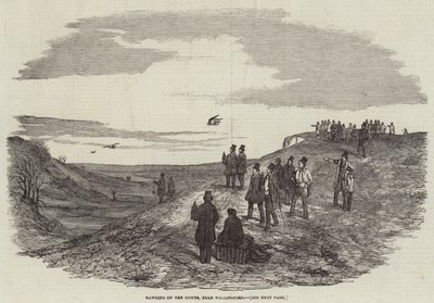 Fauconnerie sur les Downs, près de Wallingford - Harrison William Weir