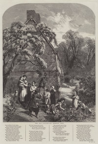 La guirlande de mai - Harrison William Weir