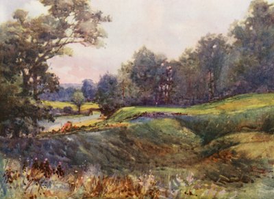 Terrains de golf : Cassiobury Park, le nouveau dix-huitième trou - Harry (1878 1950) Rountree