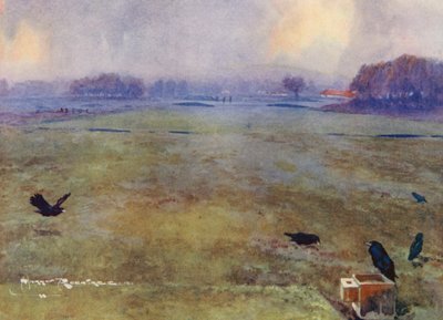 Terrains de golf : Mid-Surrey, le dixième trou - Harry (1878 1950) Rountree