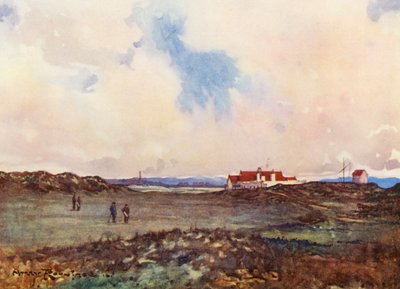 Terrains de golf : Portmarnock, le deuxième coup au dix-huitième trou - Harry (1878 1950) Rountree