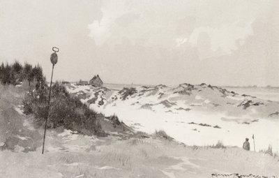 Terrains de golf : Hunstanton, sous la neige - Harry (1878 1950) Rountree