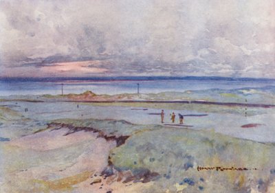 Terrains de golf : Muirfield, les quatrième et quatorzième greens - Harry (1878 1950) Rountree