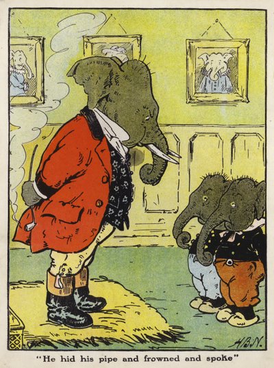 Il cacha sa pipe et fronça les sourcils et parla - Harry B Neilson