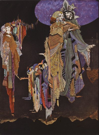 Edgar Allan Poe : Le Colloque de Monos et Una - Harry Clarke