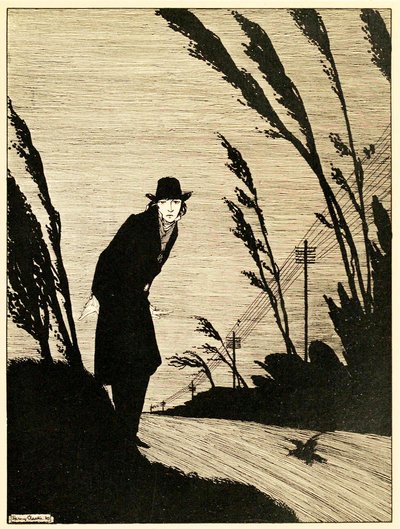 Au milieu de tout était un visage blanc froid, de The Year