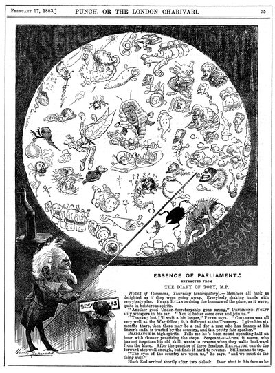 Essence du Parlement, 1883 - Harry Furniss