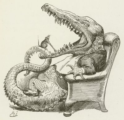 Illustration pour Sylvie et Bruno par Lewis Carroll - Harry Furniss