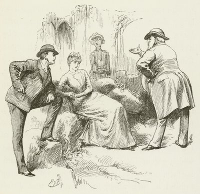 Illustration pour Sylvie et Bruno par Lewis Carroll - Harry Furniss