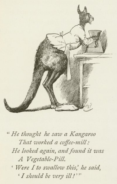 Illustration pour Sylvie et Bruno par Lewis Carroll - Harry Furniss