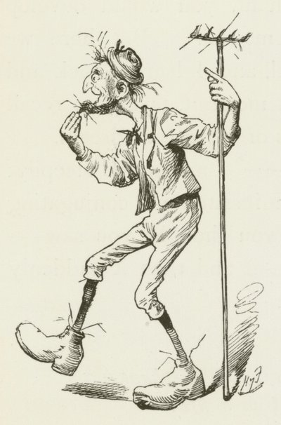 Illustration pour Sylvie et Bruno par Lewis Carroll - Harry Furniss