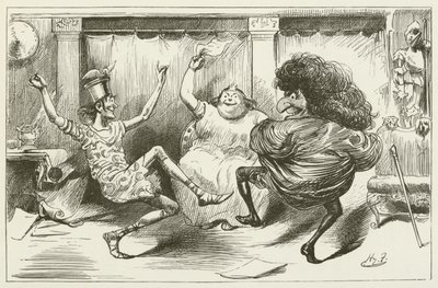 Illustration pour Sylvie et Bruno par Lewis Carroll - Harry Furniss