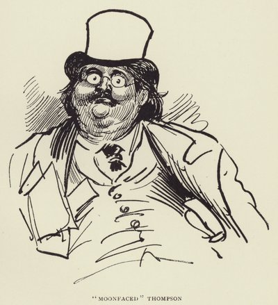 Moonfaced Thompson - Harry Furniss