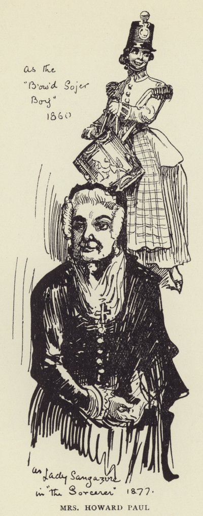 Mme Howard Paul - Harry Furniss
