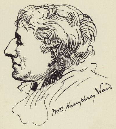 Mme Humphrey Ward - Harry Furniss