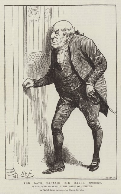 Feu le Capitaine Sir Ralph Gosset, en tant que Sergent d
