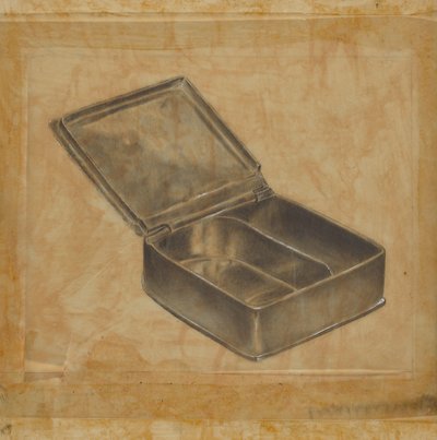 Boîte en étain à deux compartiments - Harry Goodman